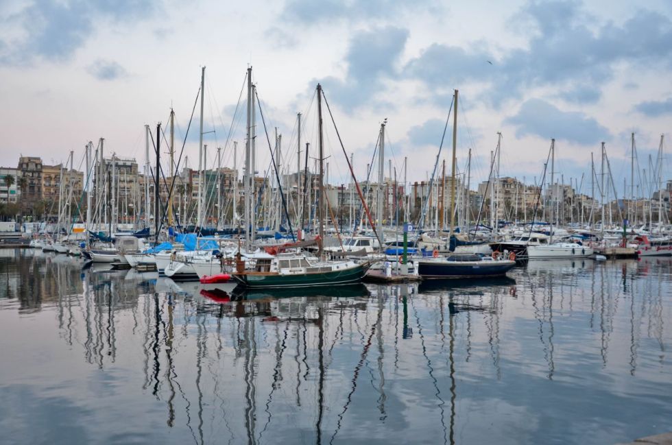 Portul din Barcelona
