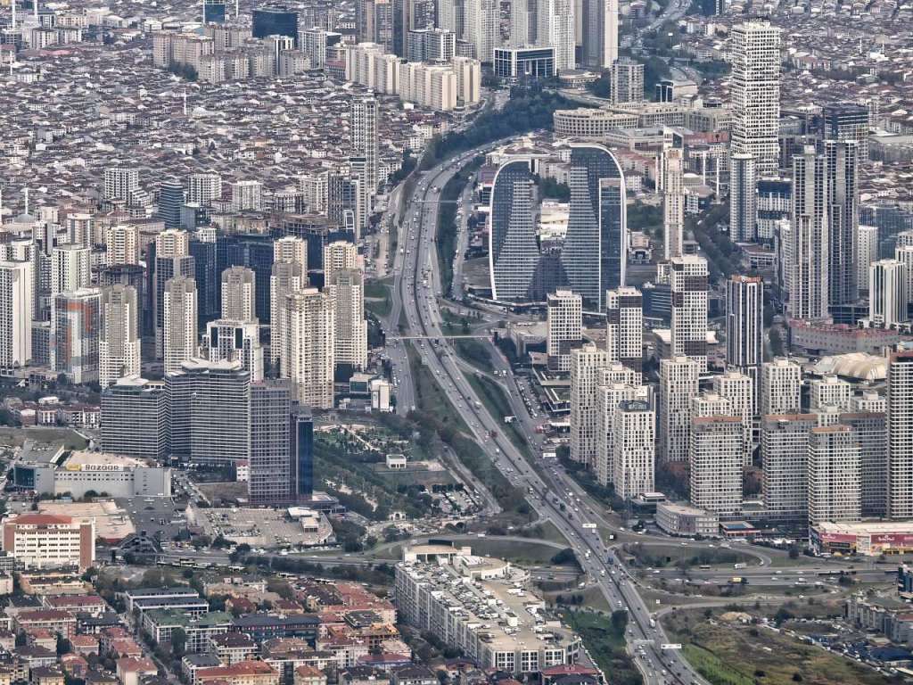 Istanbul, văzut din avion